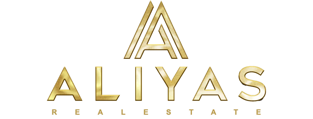 ALIYAS Gold Footer Logo