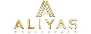 ALIYAS Gold Footer Logo