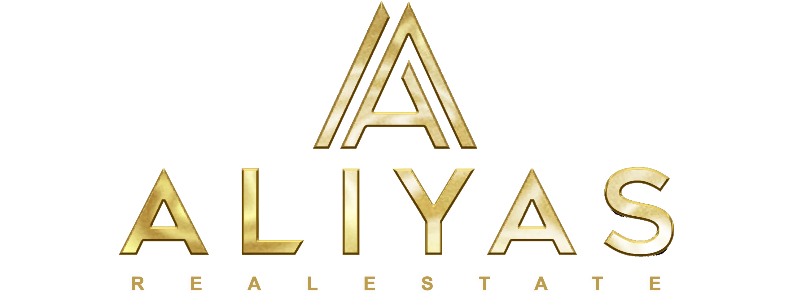 ALIYAS Gold Footer Logo