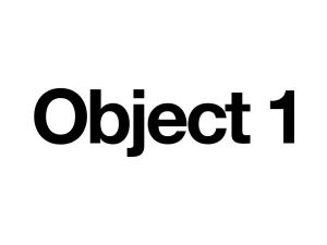 OBJECT 1 Developers